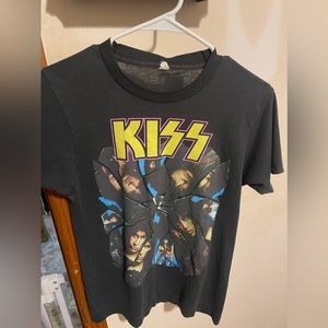 Vintage 1988 Kiss Broken Glass Tee